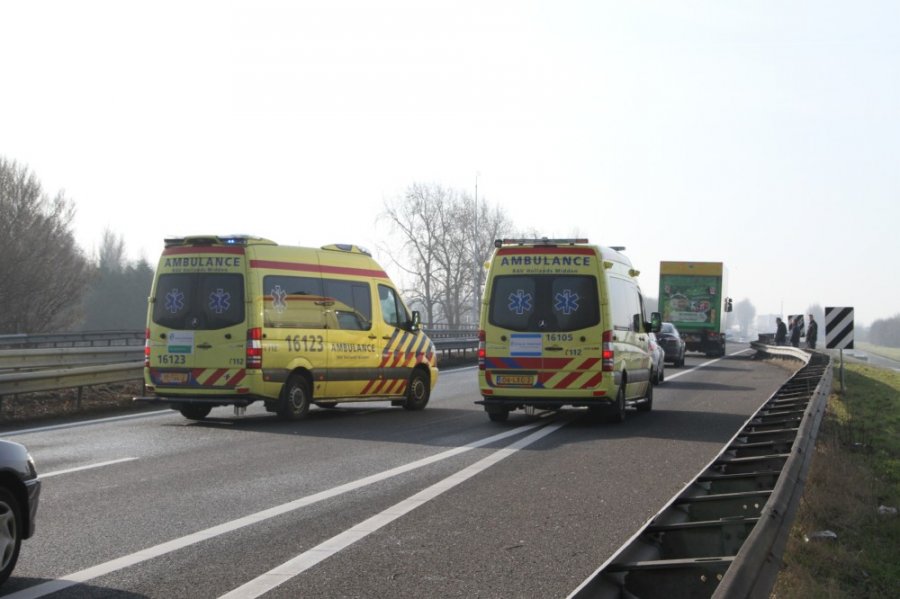 Ongeval Motor A44 R 14,6 Oegstgeest